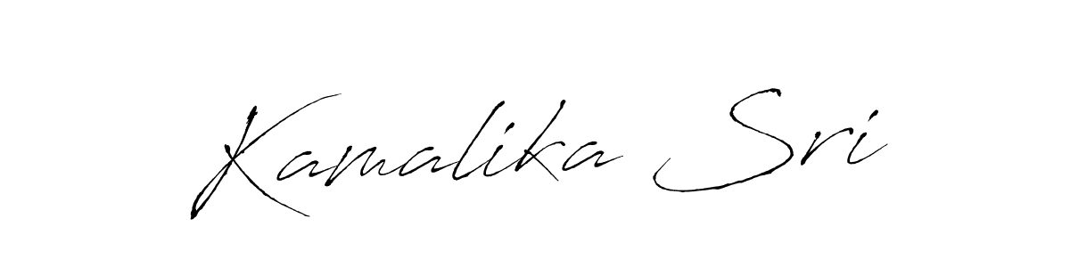 Antro_Vectra is a professional signature style that is perfect for those who want to add a touch of class to their signature. It is also a great choice for those who want to make their signature more unique. Get Kamalika Sri name to fancy signature for free. Kamalika Sri signature style 6 images and pictures png