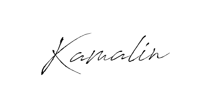 How to make Kamalin signature? Antro_Vectra is a professional autograph style. Create handwritten signature for Kamalin name. Kamalin signature style 6 images and pictures png