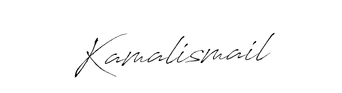 Design your own signature with our free online signature maker. With this signature software, you can create a handwritten (Antro_Vectra) signature for name Kamalismail. Kamalismail signature style 6 images and pictures png