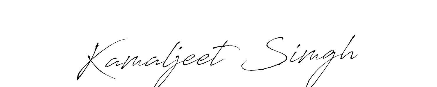 How to Draw Kamaljeet Simgh signature style? Antro_Vectra is a latest design signature styles for name Kamaljeet Simgh. Kamaljeet Simgh signature style 6 images and pictures png