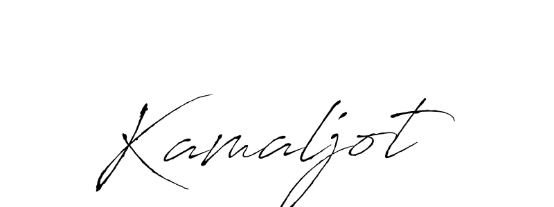 How to make Kamaljot signature? Antro_Vectra is a professional autograph style. Create handwritten signature for Kamaljot name. Kamaljot signature style 6 images and pictures png