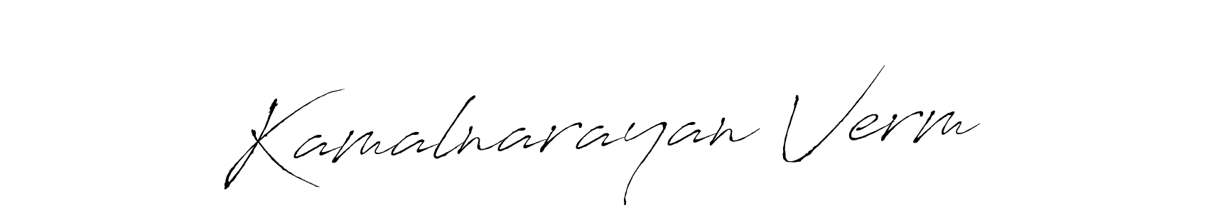 Similarly Antro_Vectra is the best handwritten signature design. Signature creator online .You can use it as an online autograph creator for name Kamalnarayan Verm. Kamalnarayan Verm signature style 6 images and pictures png