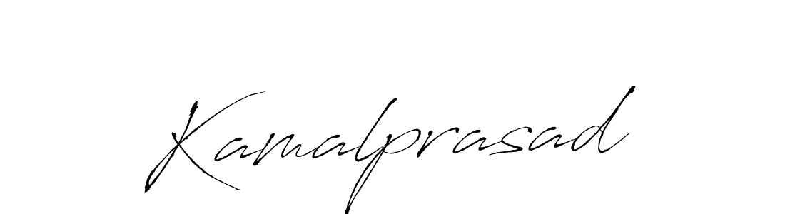 How to make Kamalprasad signature? Antro_Vectra is a professional autograph style. Create handwritten signature for Kamalprasad name. Kamalprasad signature style 6 images and pictures png