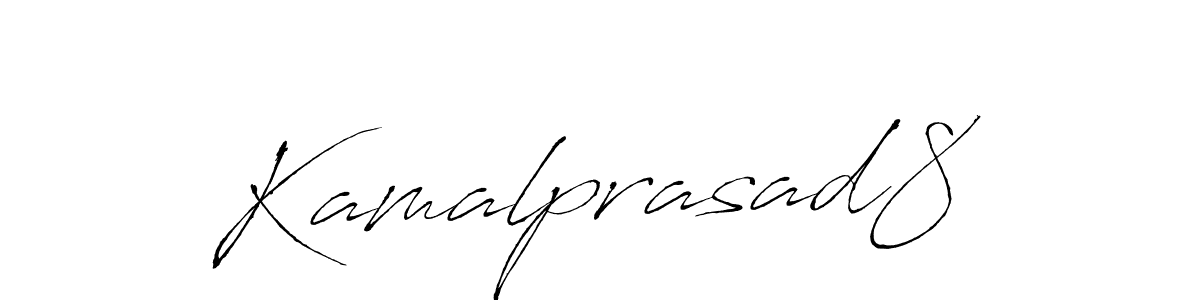 It looks lik you need a new signature style for name Kamalprasad8. Design unique handwritten (Antro_Vectra) signature with our free signature maker in just a few clicks. Kamalprasad8 signature style 6 images and pictures png