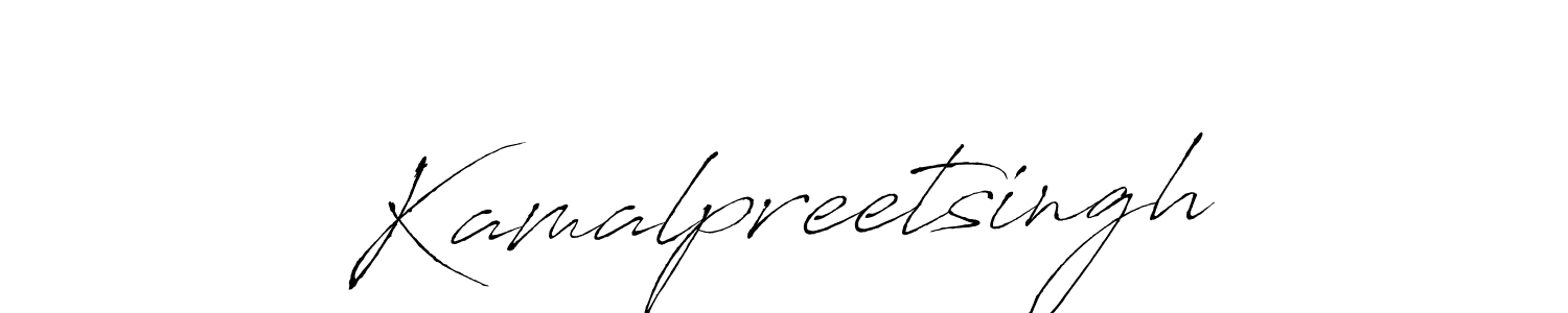 The best way (Antro_Vectra) to make a short signature is to pick only two or three words in your name. The name Kamalpreetsingh include a total of six letters. For converting this name. Kamalpreetsingh signature style 6 images and pictures png