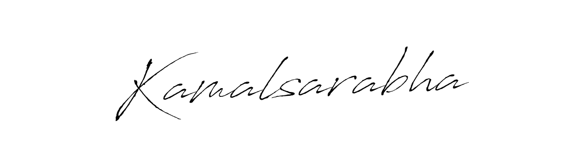 Kamalsarabha stylish signature style. Best Handwritten Sign (Antro_Vectra) for my name. Handwritten Signature Collection Ideas for my name Kamalsarabha. Kamalsarabha signature style 6 images and pictures png