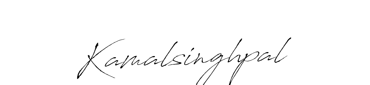 Make a beautiful signature design for name Kamalsinghpal. With this signature (Antro_Vectra) style, you can create a handwritten signature for free. Kamalsinghpal signature style 6 images and pictures png