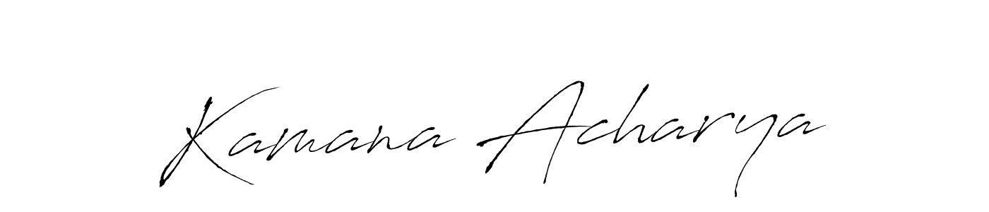 Use a signature maker to create a handwritten signature online. With this signature software, you can design (Antro_Vectra) your own signature for name Kamana Acharya. Kamana Acharya signature style 6 images and pictures png