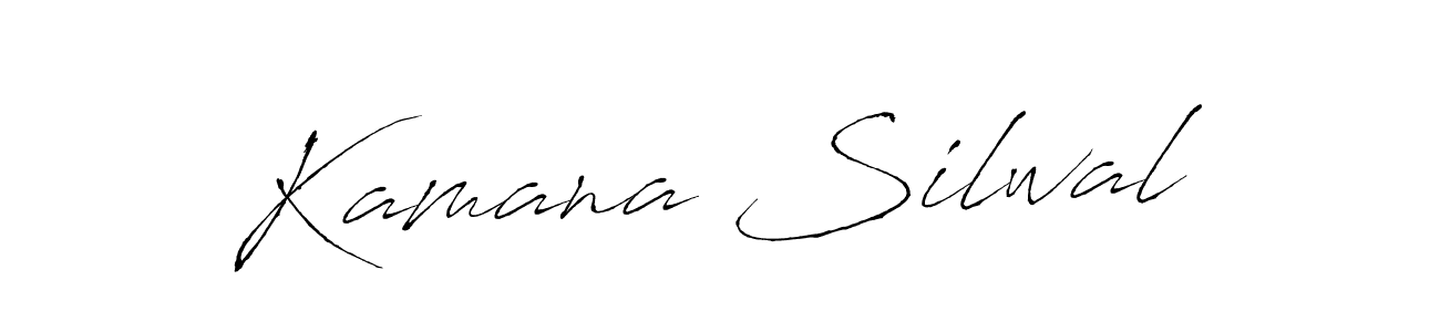 Make a beautiful signature design for name Kamana Silwal. Use this online signature maker to create a handwritten signature for free. Kamana Silwal signature style 6 images and pictures png