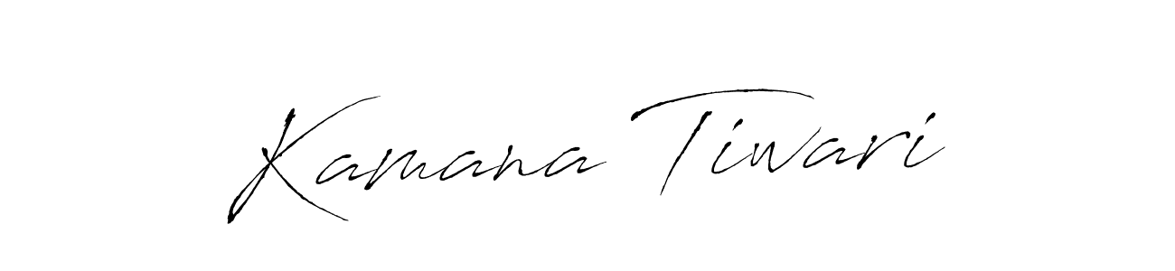 Make a beautiful signature design for name Kamana Tiwari. Use this online signature maker to create a handwritten signature for free. Kamana Tiwari signature style 6 images and pictures png
