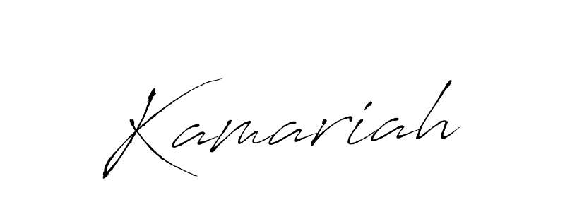 Best and Professional Signature Style for Kamariah. Antro_Vectra Best Signature Style Collection. Kamariah signature style 6 images and pictures png
