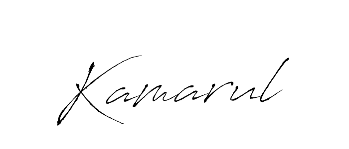 How to make Kamarul name signature. Use Antro_Vectra style for creating short signs online. This is the latest handwritten sign. Kamarul signature style 6 images and pictures png