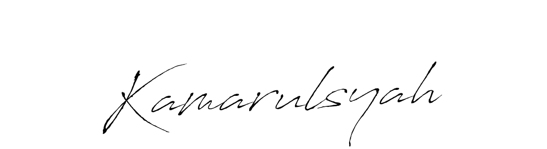 Antro_Vectra is a professional signature style that is perfect for those who want to add a touch of class to their signature. It is also a great choice for those who want to make their signature more unique. Get Kamarulsyah name to fancy signature for free. Kamarulsyah signature style 6 images and pictures png