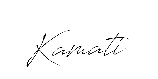 Once you've used our free online signature maker to create your best signature Antro_Vectra style, it's time to enjoy all of the benefits that Kamati name signing documents. Kamati signature style 6 images and pictures png