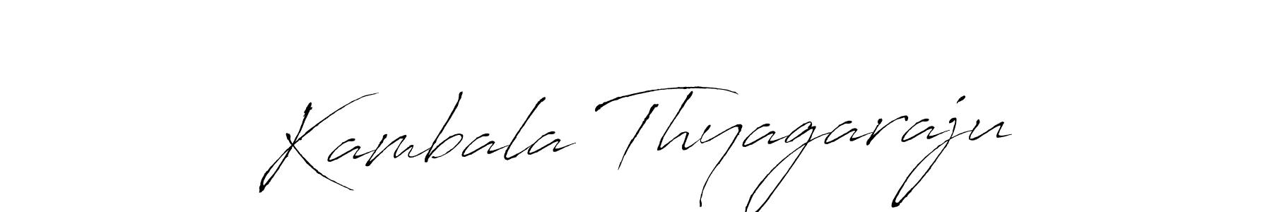 Use a signature maker to create a handwritten signature online. With this signature software, you can design (Antro_Vectra) your own signature for name Kambala Thyagaraju. Kambala Thyagaraju signature style 6 images and pictures png