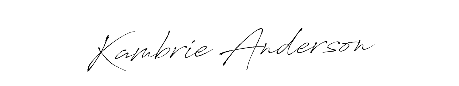 You should practise on your own different ways (Antro_Vectra) to write your name (Kambrie Anderson) in signature. don't let someone else do it for you. Kambrie Anderson signature style 6 images and pictures png