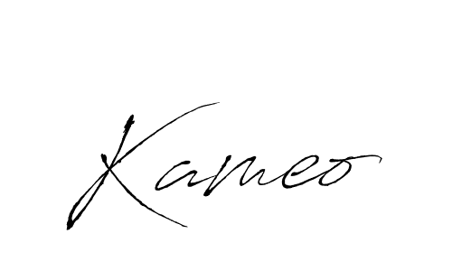 Also we have Kameo name is the best signature style. Create professional handwritten signature collection using Antro_Vectra autograph style. Kameo signature style 6 images and pictures png