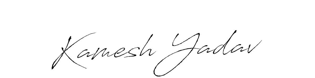 Similarly Antro_Vectra is the best handwritten signature design. Signature creator online .You can use it as an online autograph creator for name Kamesh Yadav. Kamesh Yadav signature style 6 images and pictures png