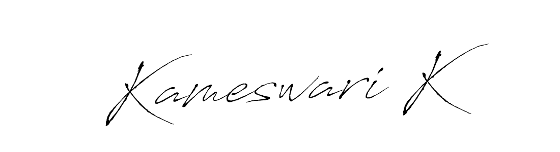 This is the best signature style for the Kameswari K name. Also you like these signature font (Antro_Vectra). Mix name signature. Kameswari K signature style 6 images and pictures png