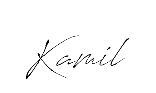 Also we have Kamil name is the best signature style. Create professional handwritten signature collection using Antro_Vectra autograph style. Kamil signature style 6 images and pictures png