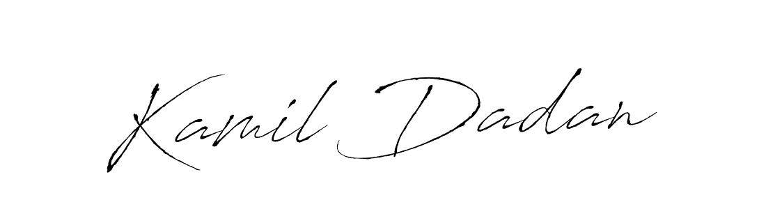 You can use this online signature creator to create a handwritten signature for the name Kamil Dadan. This is the best online autograph maker. Kamil Dadan signature style 6 images and pictures png