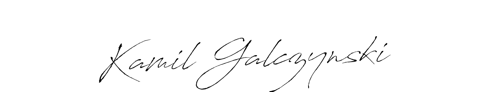 Make a short Kamil Galczynski signature style. Manage your documents anywhere anytime using Antro_Vectra. Create and add eSignatures, submit forms, share and send files easily. Kamil Galczynski signature style 6 images and pictures png