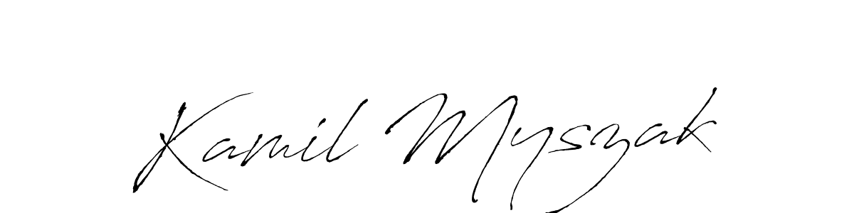 See photos of Kamil Myszak official signature by Spectra . Check more albums & portfolios. Read reviews & check more about Antro_Vectra font. Kamil Myszak signature style 6 images and pictures png