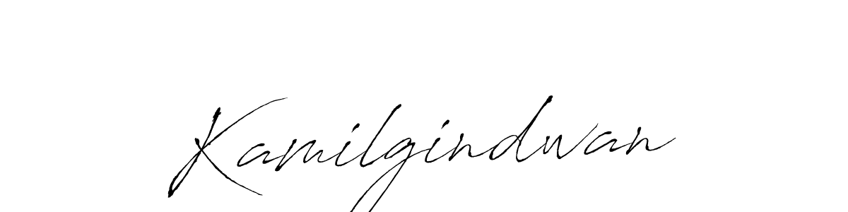 Make a short Kamilgindwan signature style. Manage your documents anywhere anytime using Antro_Vectra. Create and add eSignatures, submit forms, share and send files easily. Kamilgindwan signature style 6 images and pictures png