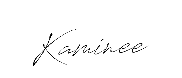 How to make Kaminee signature? Antro_Vectra is a professional autograph style. Create handwritten signature for Kaminee name. Kaminee signature style 6 images and pictures png