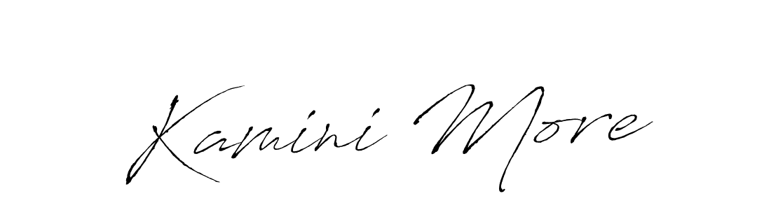 Here are the top 10 professional signature styles for the name Kamini More. These are the best autograph styles you can use for your name. Kamini More signature style 6 images and pictures png