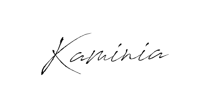 Once you've used our free online signature maker to create your best signature Antro_Vectra style, it's time to enjoy all of the benefits that Kaminia name signing documents. Kaminia signature style 6 images and pictures png