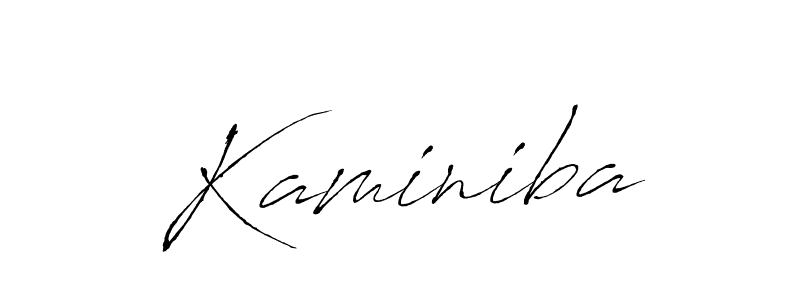 Kaminiba stylish signature style. Best Handwritten Sign (Antro_Vectra) for my name. Handwritten Signature Collection Ideas for my name Kaminiba. Kaminiba signature style 6 images and pictures png
