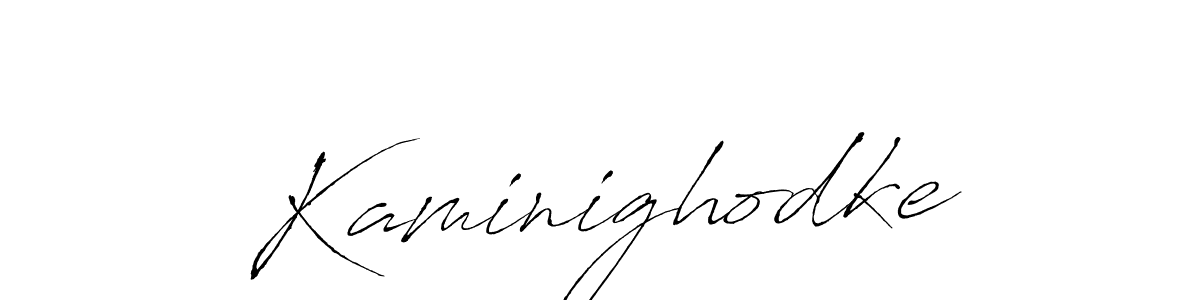 It looks lik you need a new signature style for name Kaminighodke. Design unique handwritten (Antro_Vectra) signature with our free signature maker in just a few clicks. Kaminighodke signature style 6 images and pictures png