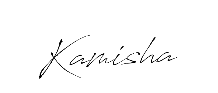 You should practise on your own different ways (Antro_Vectra) to write your name (Kamisha) in signature. don't let someone else do it for you. Kamisha signature style 6 images and pictures png