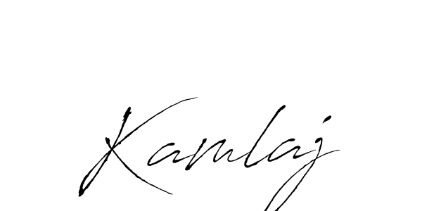 Here are the top 10 professional signature styles for the name Kamlaj. These are the best autograph styles you can use for your name. Kamlaj signature style 6 images and pictures png