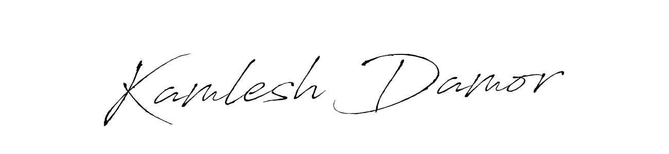 This is the best signature style for the Kamlesh Damor name. Also you like these signature font (Antro_Vectra). Mix name signature. Kamlesh Damor signature style 6 images and pictures png