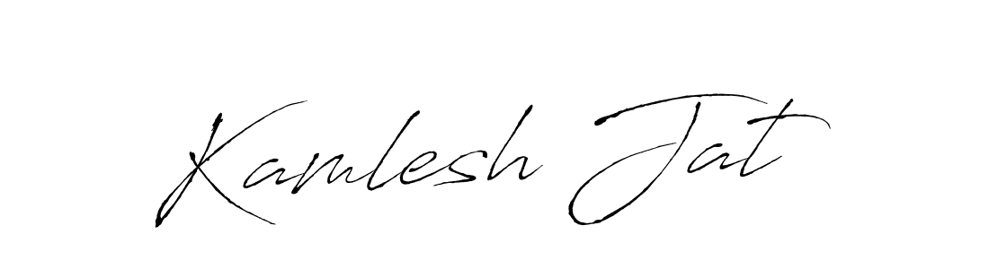 It looks lik you need a new signature style for name Kamlesh Jat. Design unique handwritten (Antro_Vectra) signature with our free signature maker in just a few clicks. Kamlesh Jat signature style 6 images and pictures png