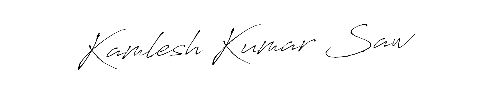 if you are searching for the best signature style for your name Kamlesh Kumar Saw. so please give up your signature search. here we have designed multiple signature styles  using Antro_Vectra. Kamlesh Kumar Saw signature style 6 images and pictures png