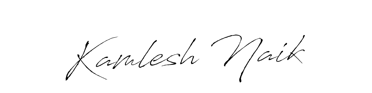 Use a signature maker to create a handwritten signature online. With this signature software, you can design (Antro_Vectra) your own signature for name Kamlesh Naik. Kamlesh Naik signature style 6 images and pictures png