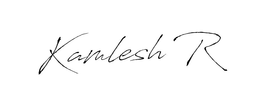 How to Draw Kamlesh R signature style? Antro_Vectra is a latest design signature styles for name Kamlesh R. Kamlesh R signature style 6 images and pictures png