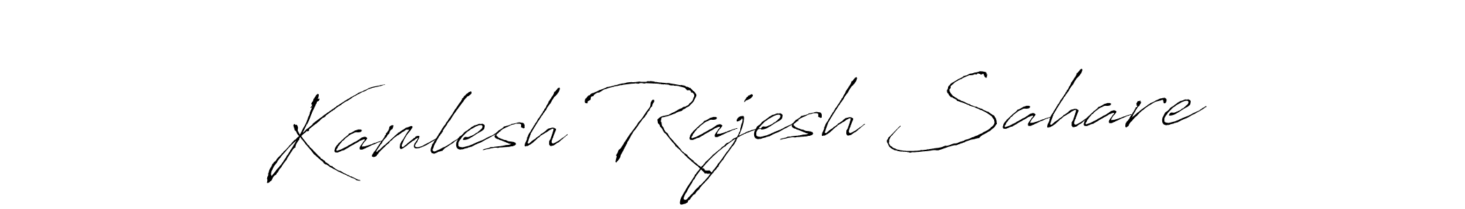 Once you've used our free online signature maker to create your best signature Antro_Vectra style, it's time to enjoy all of the benefits that Kamlesh Rajesh Sahare name signing documents. Kamlesh Rajesh Sahare signature style 6 images and pictures png