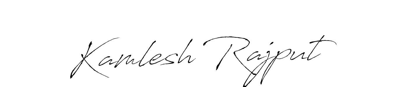 This is the best signature style for the Kamlesh Rajput name. Also you like these signature font (Antro_Vectra). Mix name signature. Kamlesh Rajput signature style 6 images and pictures png