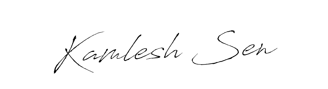 Similarly Antro_Vectra is the best handwritten signature design. Signature creator online .You can use it as an online autograph creator for name Kamlesh Sen. Kamlesh Sen signature style 6 images and pictures png