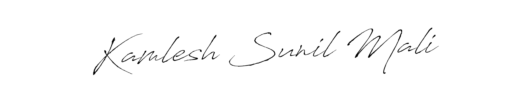 Make a beautiful signature design for name Kamlesh Sunil Mali. Use this online signature maker to create a handwritten signature for free. Kamlesh Sunil Mali signature style 6 images and pictures png