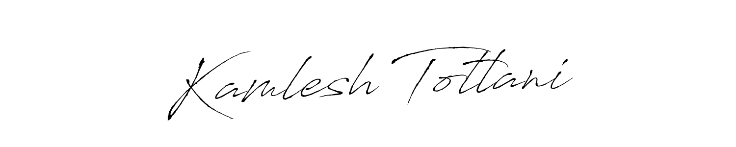 Similarly Antro_Vectra is the best handwritten signature design. Signature creator online .You can use it as an online autograph creator for name Kamlesh Totlani. Kamlesh Totlani signature style 6 images and pictures png