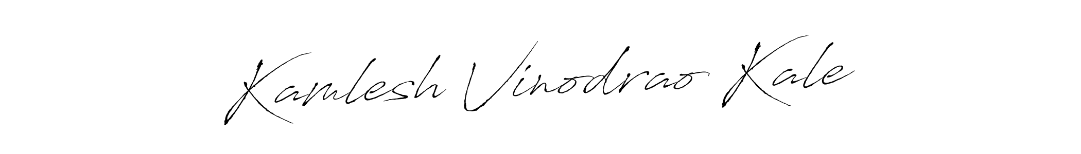 Antro_Vectra is a professional signature style that is perfect for those who want to add a touch of class to their signature. It is also a great choice for those who want to make their signature more unique. Get Kamlesh Vinodrao Kale name to fancy signature for free. Kamlesh Vinodrao Kale signature style 6 images and pictures png