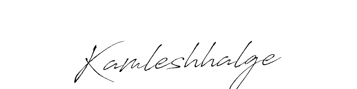 Use a signature maker to create a handwritten signature online. With this signature software, you can design (Antro_Vectra) your own signature for name Kamleshhalge. Kamleshhalge signature style 6 images and pictures png