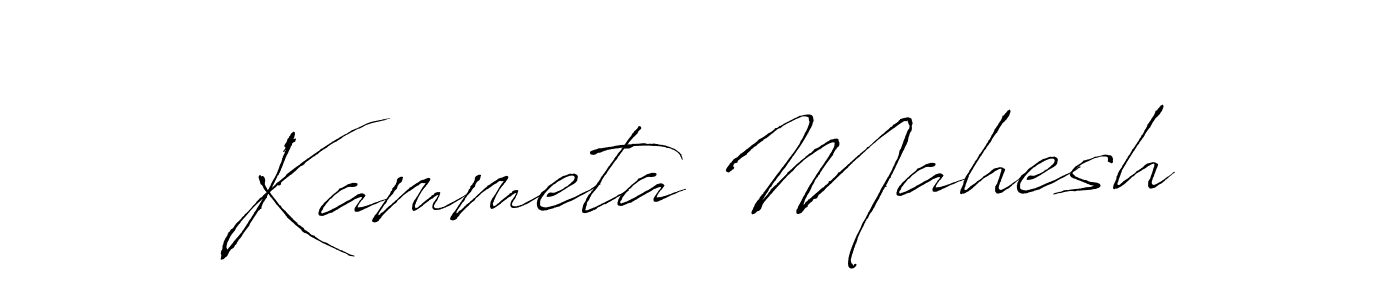 You should practise on your own different ways (Antro_Vectra) to write your name (Kammeta Mahesh) in signature. don't let someone else do it for you. Kammeta Mahesh signature style 6 images and pictures png