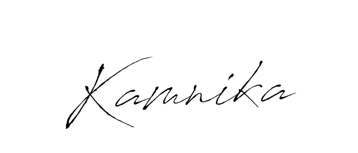 Once you've used our free online signature maker to create your best signature Antro_Vectra style, it's time to enjoy all of the benefits that Kamnika name signing documents. Kamnika signature style 6 images and pictures png