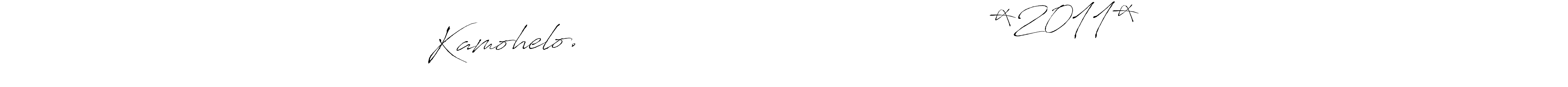 Also You can easily find your signature by using the search form. We will create Kamohelo.                                       *2011* name handwritten signature images for you free of cost using Antro_Vectra sign style. Kamohelo.                                       *2011* signature style 6 images and pictures png